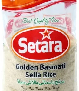 SETARA GOLDEN BASMATI SELA RICE- THE PREMIUM QUALITY SELA RICE IN THE WORLD 5KG